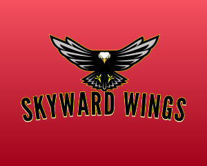 Aeronautics - Flying Eagle Gaming logo design