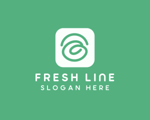 Line - Digital Spring Lines logo design