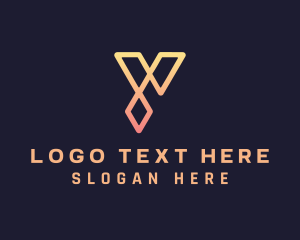 Letter Y - Gradient Creative Design logo design