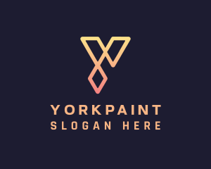 Gradient Creative Design logo design