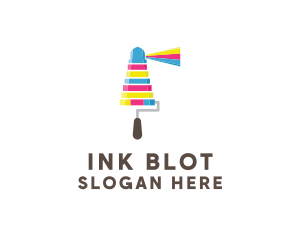 Ink Lighthouse Paint logo design