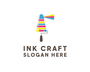 Ink - Ink Lighthouse Paint logo design