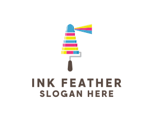 Ink Lighthouse Paint logo design