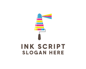 Ink Lighthouse Paint logo design