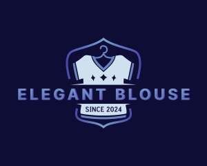 Blouse - Shirt Clothing Laundry logo design