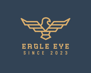 Eagle - Pilot Eagle Crest logo design