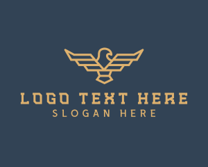 Pilot Eagle Crest logo design