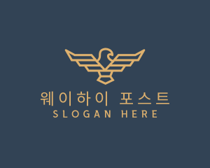 Pilot Eagle Crest logo design