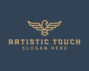 Pilot Eagle Crest logo design