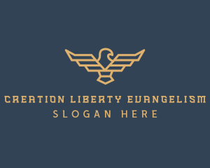 Pilot Eagle Crest logo design