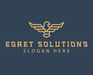 Pilot Eagle Crest logo design