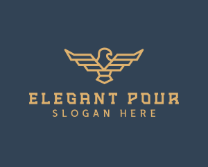 Pilot Eagle Crest logo design