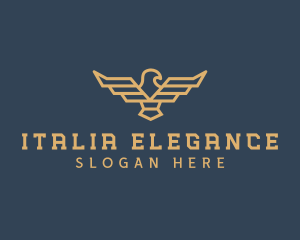 Pilot Eagle Crest logo design