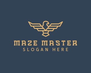 Pilot Eagle Crest logo design