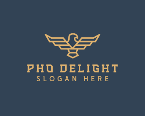 Pilot Eagle Crest logo design