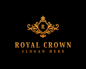 Monarchy Crown Styling logo design