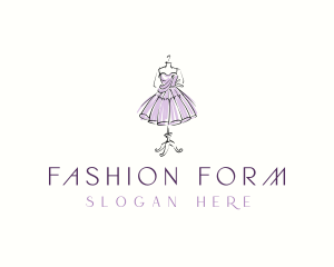 Fashion Mannequin Dress logo design