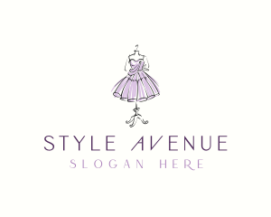 Fashionable - Fashion Mannequin Dress logo design