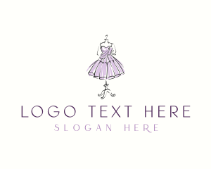 Fashion Mannequin Dress logo design