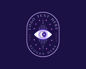 Boho - Mystical Boho Eye logo design