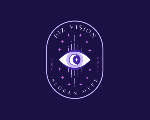 Mystical Boho Eye logo design