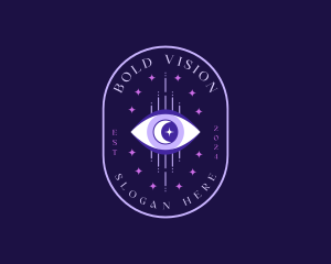 Mystical Boho Eye logo design