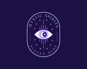 Mystical Boho Eye logo design