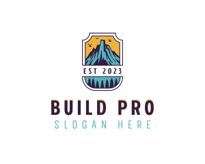 Emblem - Mountain Peak Summit logo design