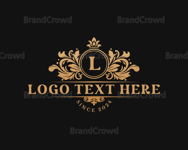 Floral Decorative Boutique Logo