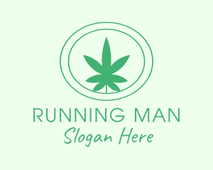 Green Natural Marijuana Logo