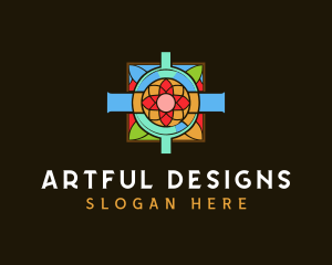 Decorative Mosaic Art logo design