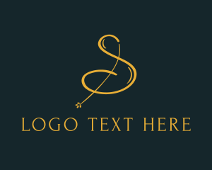 Beauty Salon - Luxury Hotel Letter S logo design
