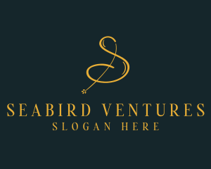 Luxury Boutique Letter S logo design