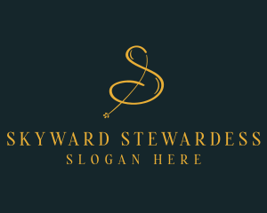 Luxury Boutique Letter S logo design