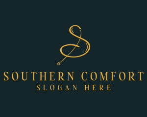 Luxury Boutique Letter S logo design