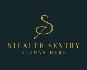 Luxury Boutique Letter S logo design