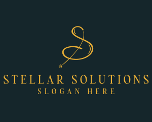 Luxury Boutique Letter S logo design