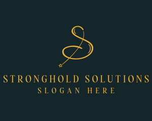 Luxury Boutique Letter S logo design