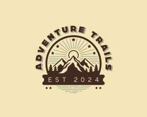 Mountain Peak Trekking logo design