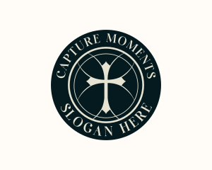 Religious Cross Spiritual logo design