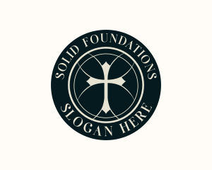 Classic - Religious Cross Spiritual logo design