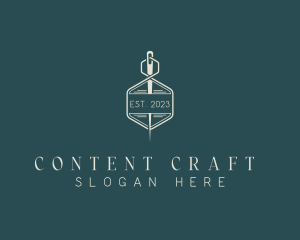 Needle Craft Sewing logo design