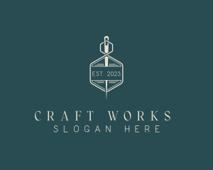 Needle Craft Sewing logo design