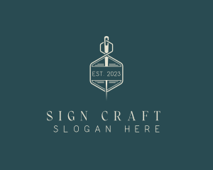 Needle Craft Sewing logo design