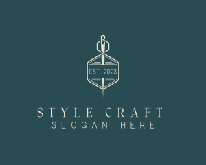 Needle Craft Sewing logo design