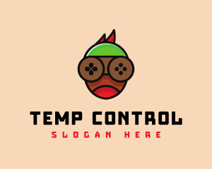 Game Controller Boy logo design