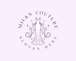 Fashion Gown Boutique logo design