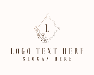 Emblem - Floral Beauty Salon logo design