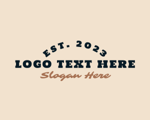 Style - Novelty Retro Wordmark logo design