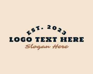 Souvenir Store - Novelty Retro Wordmark logo design